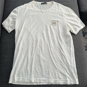 White D&G T Shirt